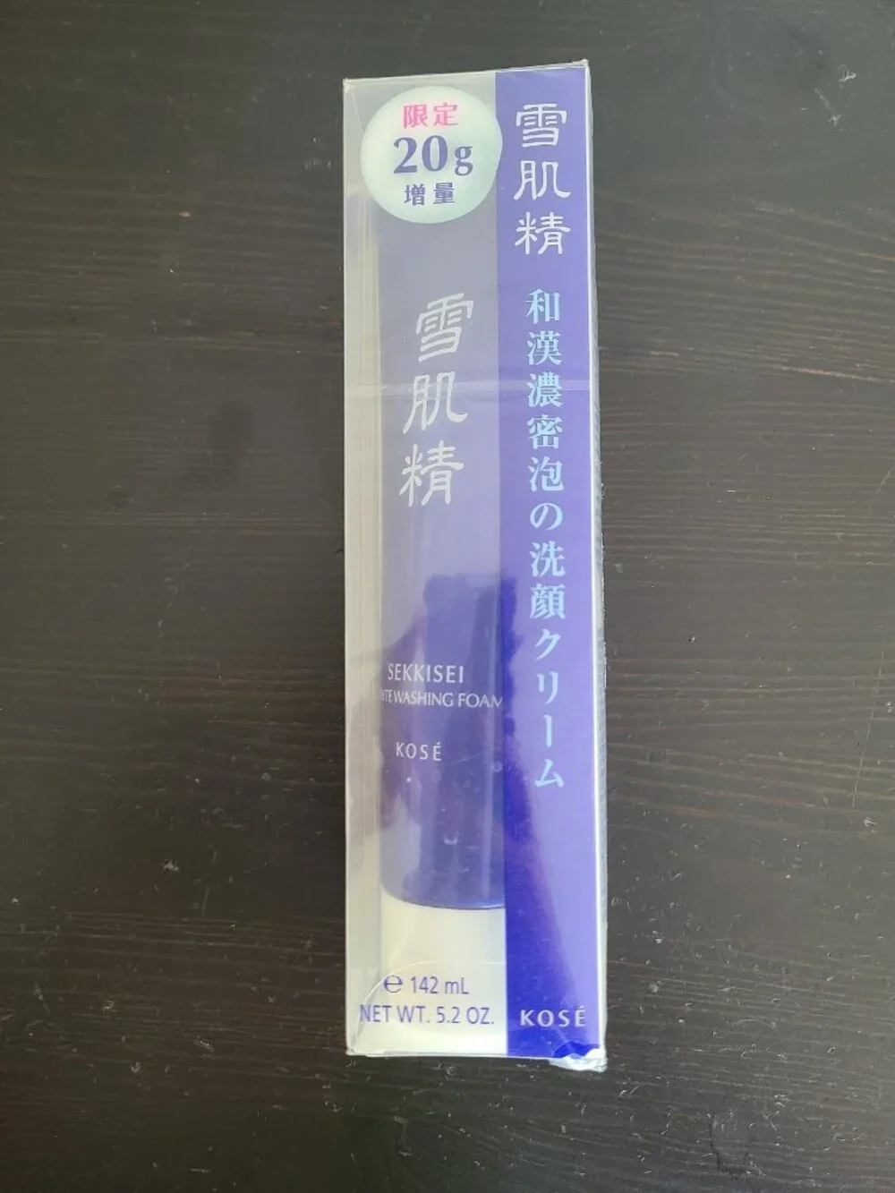 New Kosé Sekkisei White Washing Foam 142 ml